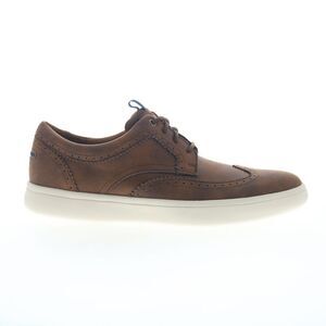 Rockport Mens Colle Wingtip Brown Shoes (NWT)